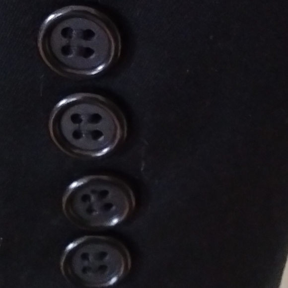 Perry Ellis Black Wool Blazer - Picture 6 of 7